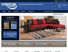 Tablet Screenshot of furnituremarts.com